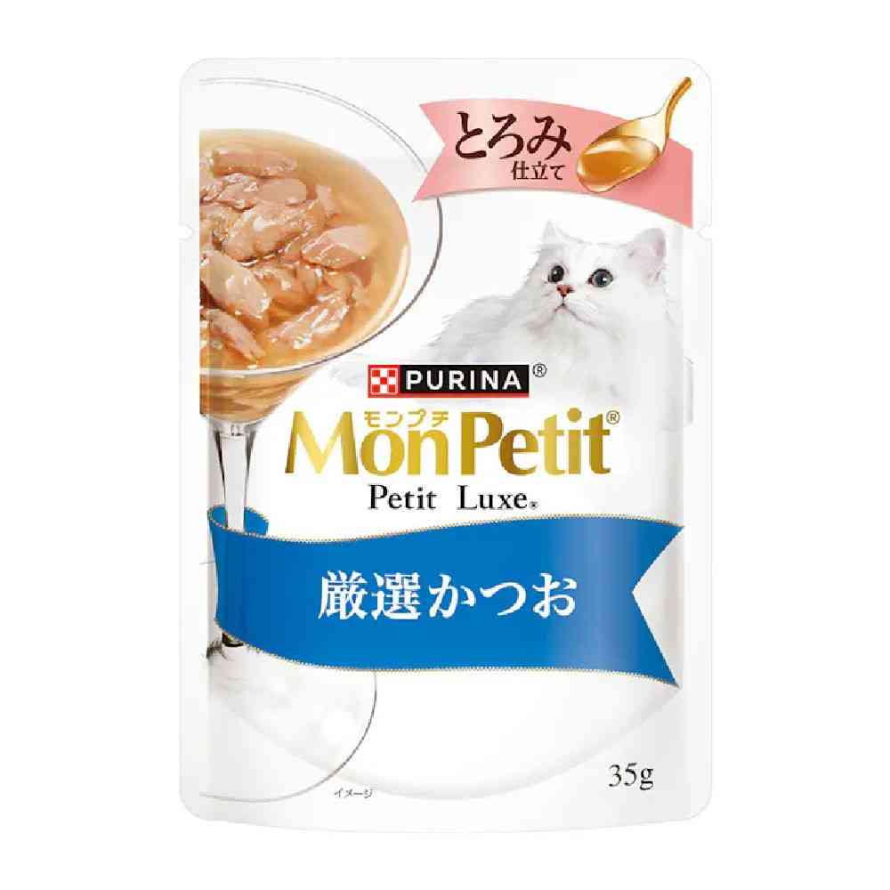 モンプチプチリュクス パウチとろみ仕立て 厳選かつお 35g - Image 4