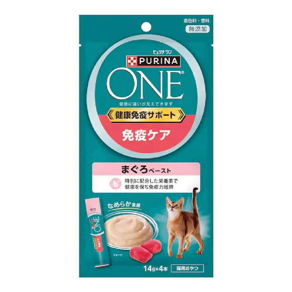 ピュリナワンキャットおやつ健康免疫サポート 免疫ケアまぐろペースト 56g - Image 4