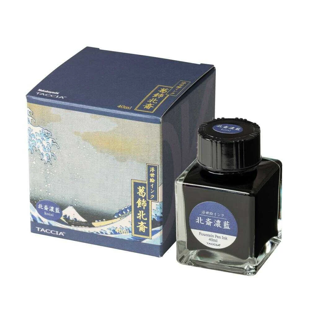 TACCIA 浮世絵インク・染料・40ml／北斎濃藍 40ｍL - Image 3