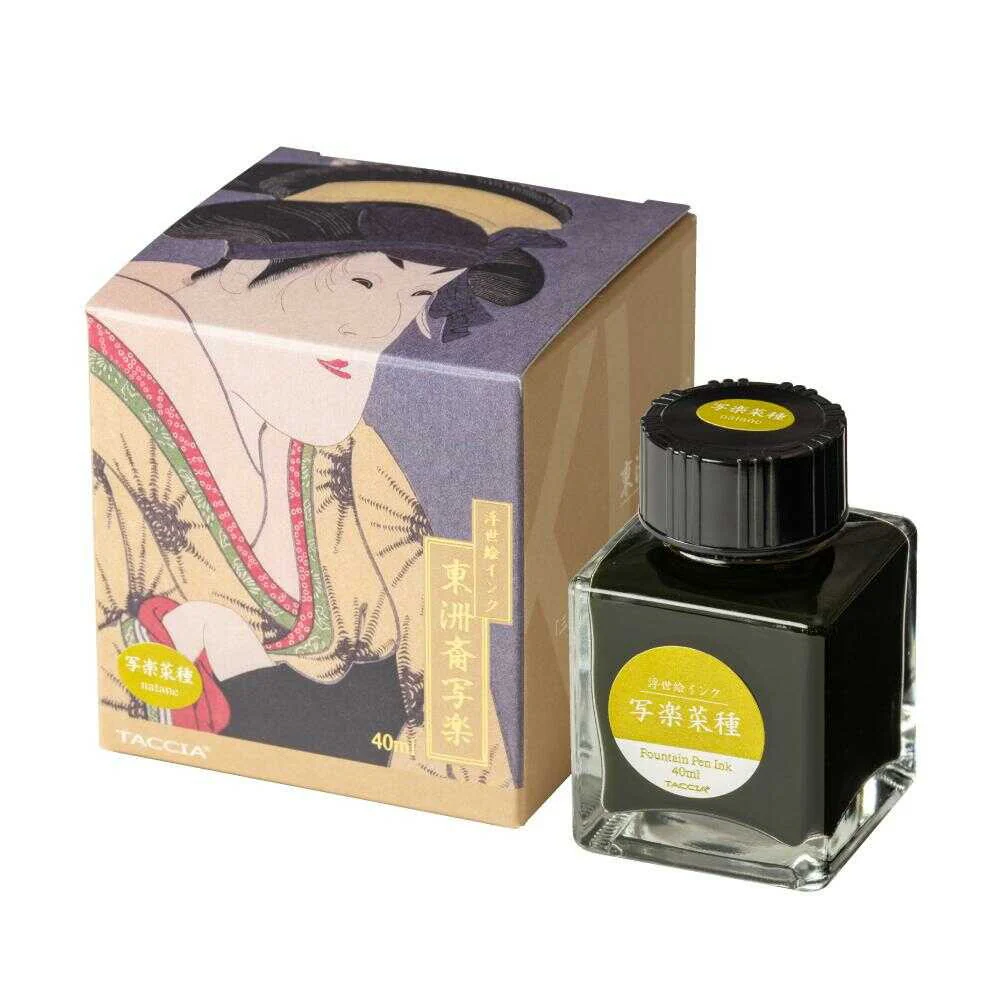 TACCIA 浮世絵インク・染料・40ml／写楽菜種 40ｍL - Image 3