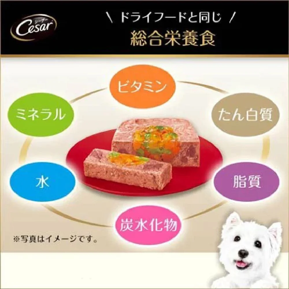 マース シーザー 子いぬ用 ビーフ にんじん・たまご入り 100g - Image 4