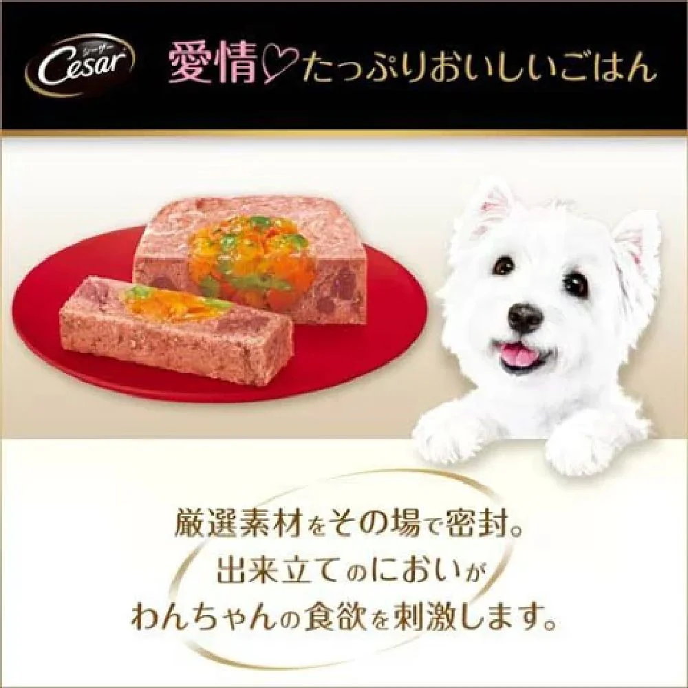 マース シーザー 子いぬ用 ビーフ にんじん・たまご入り 100g - Image 9