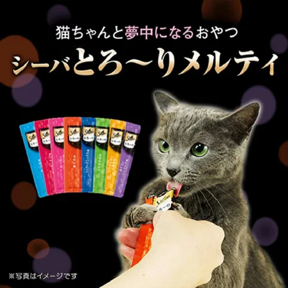 マース シーバ とろーり メルティ かつお味セレクション 12g×4本 - Image 3