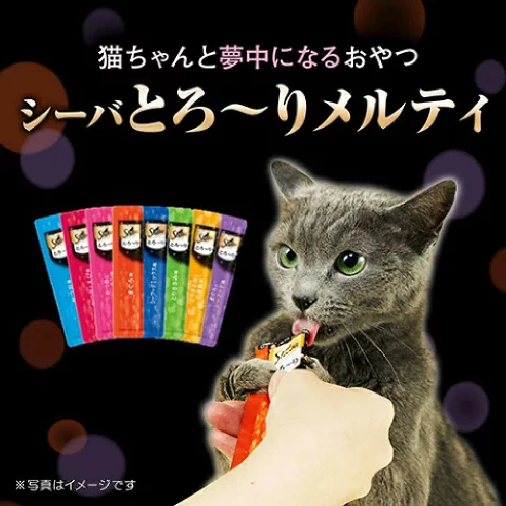 マース シーバ とろーり メルティ とりささみ味セレクション 12g×4本 - Image 3