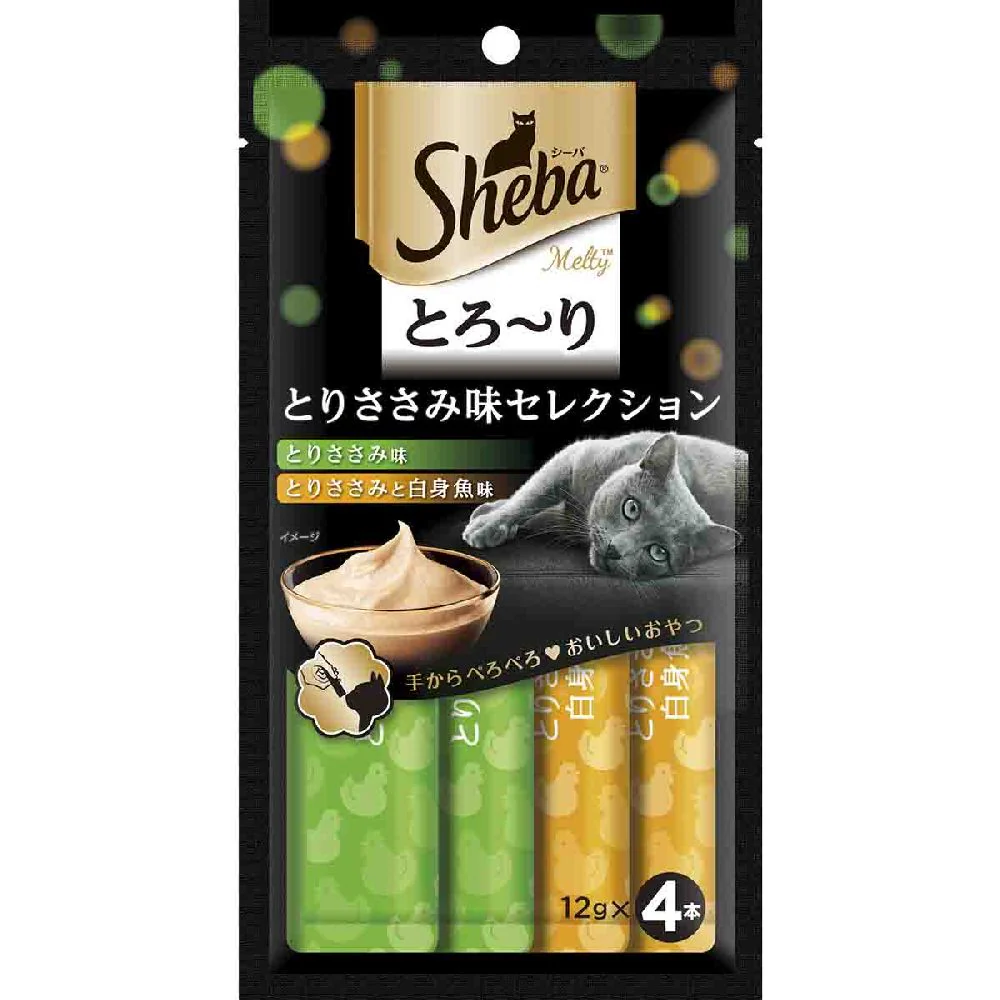 マース シーバ とろーり メルティ とりささみ味セレクション 12g×4本 - Image 6