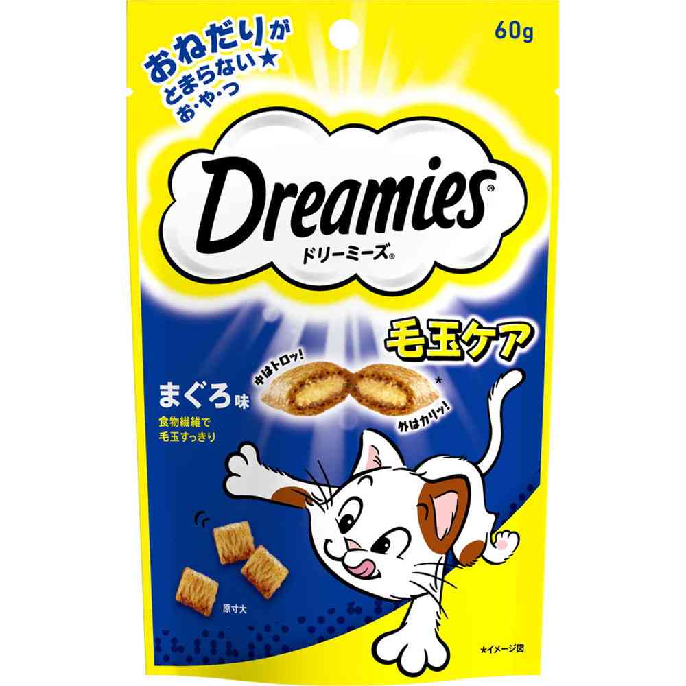 マースジャパンリミテッド ドリーミーズ 毛玉ケア まぐろ味 60g - Image 4