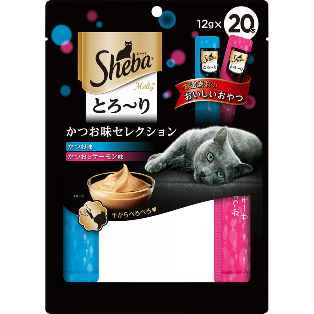 マースジャパンリミテッド シーバ とろ~り メルティ かつお味セレクション 12g×20本