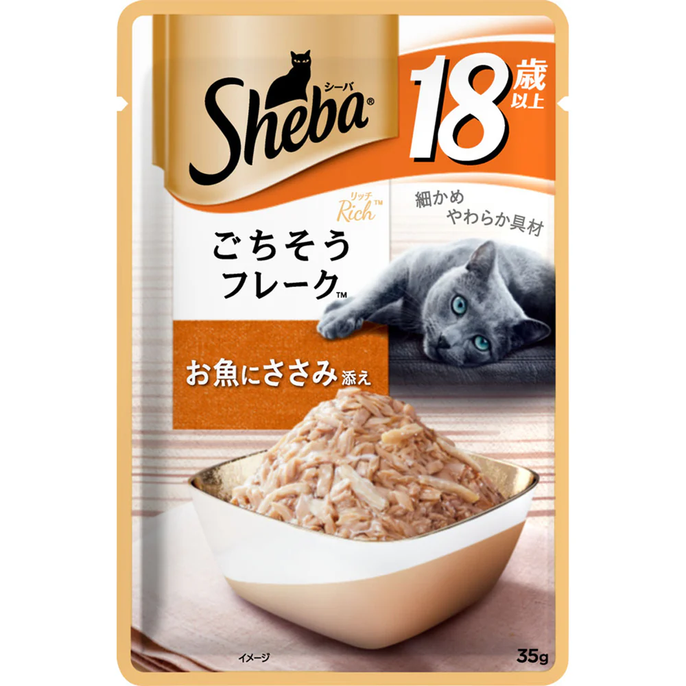 マースジャパンリミテッド シーバ リッチ 18歳以上 お魚にささみ添え 35g