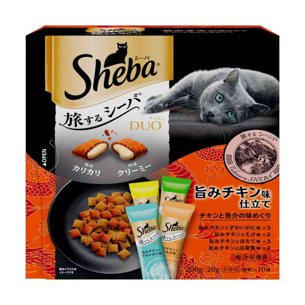 マースジャパンリミテッド シーバ デュオ 旅するシーバ 旨みチキン味仕立て チキンと魚介の味めぐり 200g - Image 6