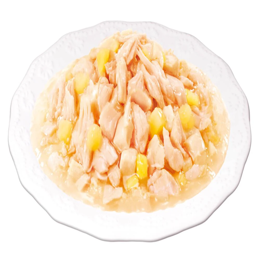 マースジャパンリミテッド シーザー ごろっと蒸しささみ さつまいも入り 70g×4袋 - Image 3