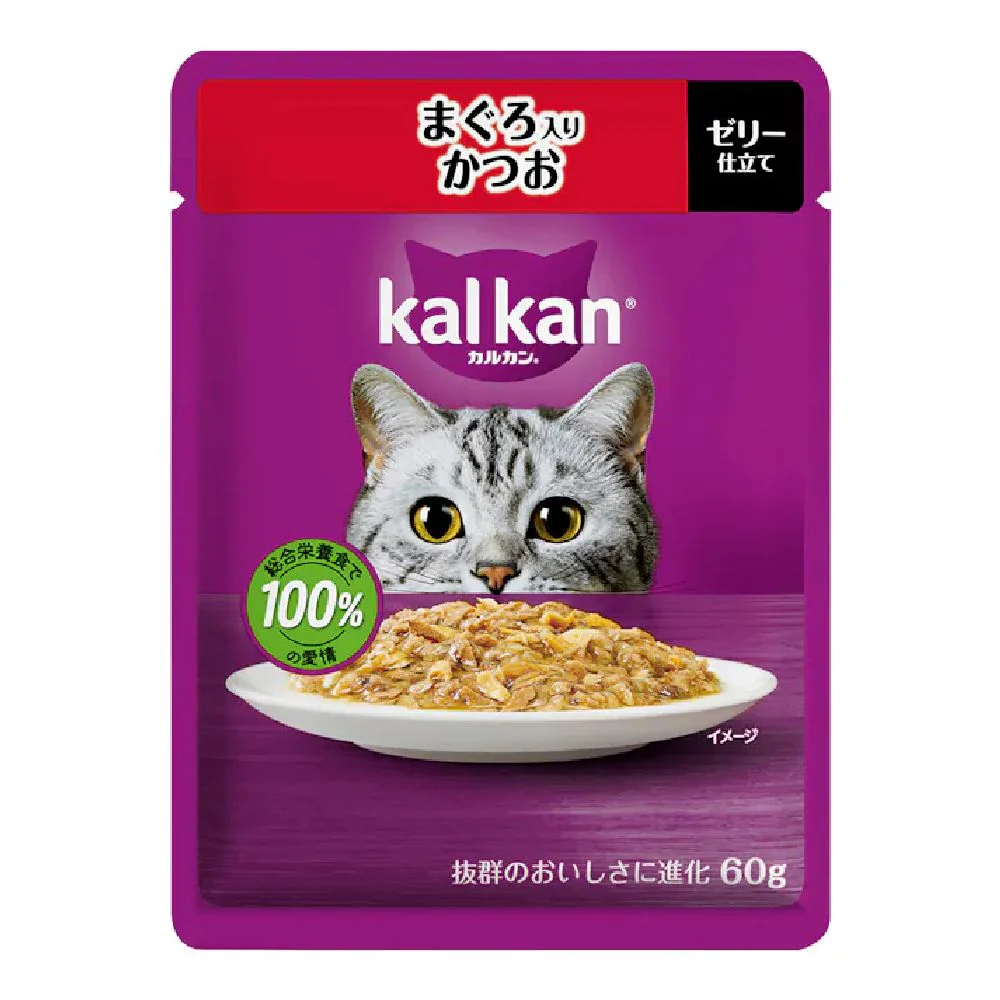 マース カルカンパウチ まぐろ入りかつお 60g - Image 4