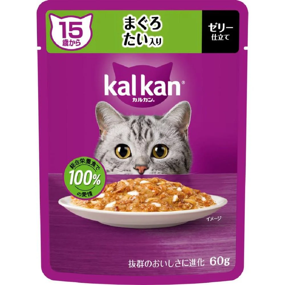 マース カルカンパウチ 15歳からまぐろたい 60g - Image 4