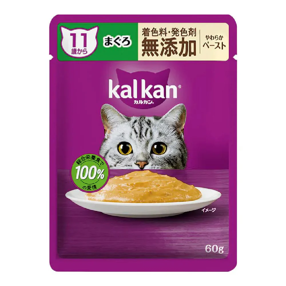 マース カルカンパウチ 11歳からやわらかペーストまぐろ 60g - Image 4