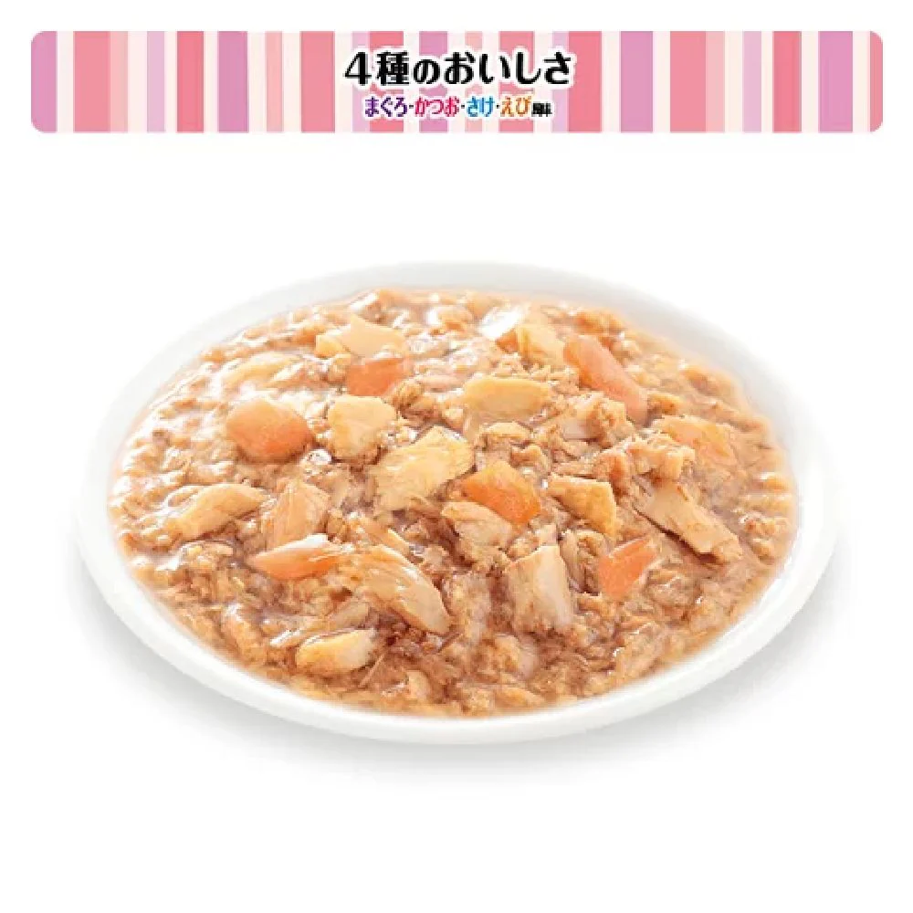 マース カルカンパウチ2種のセレクション 鮪鯛白身魚ほたて/鮪鰹鮭えび風味 60g×8 - Image 3