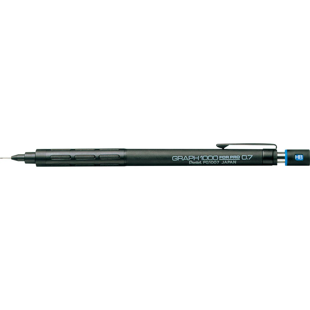ぺんてる シャープペンシル グラフ1000 (フォープロ) 0.7mm PG1007 1本