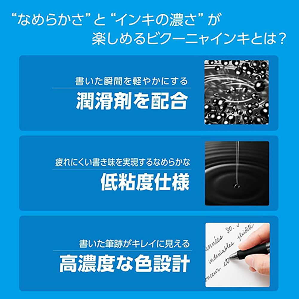 ぺんてる 油性ボールペン フィール 0.7mm 赤 BXB117-B 1本 - Image 6