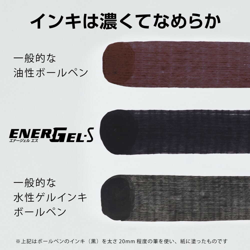 ぺんてる ゲルインキボールペン エナージェル エス 0.5mm 青 BLN125-C 1本 - Image 12