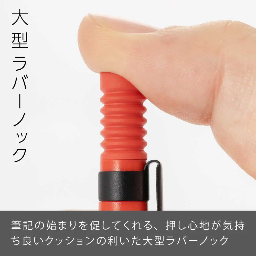 ぺんてる シャープペンシル スマッシュ 0.5mm レッド軸 Q1005-B 1本 - Image 5