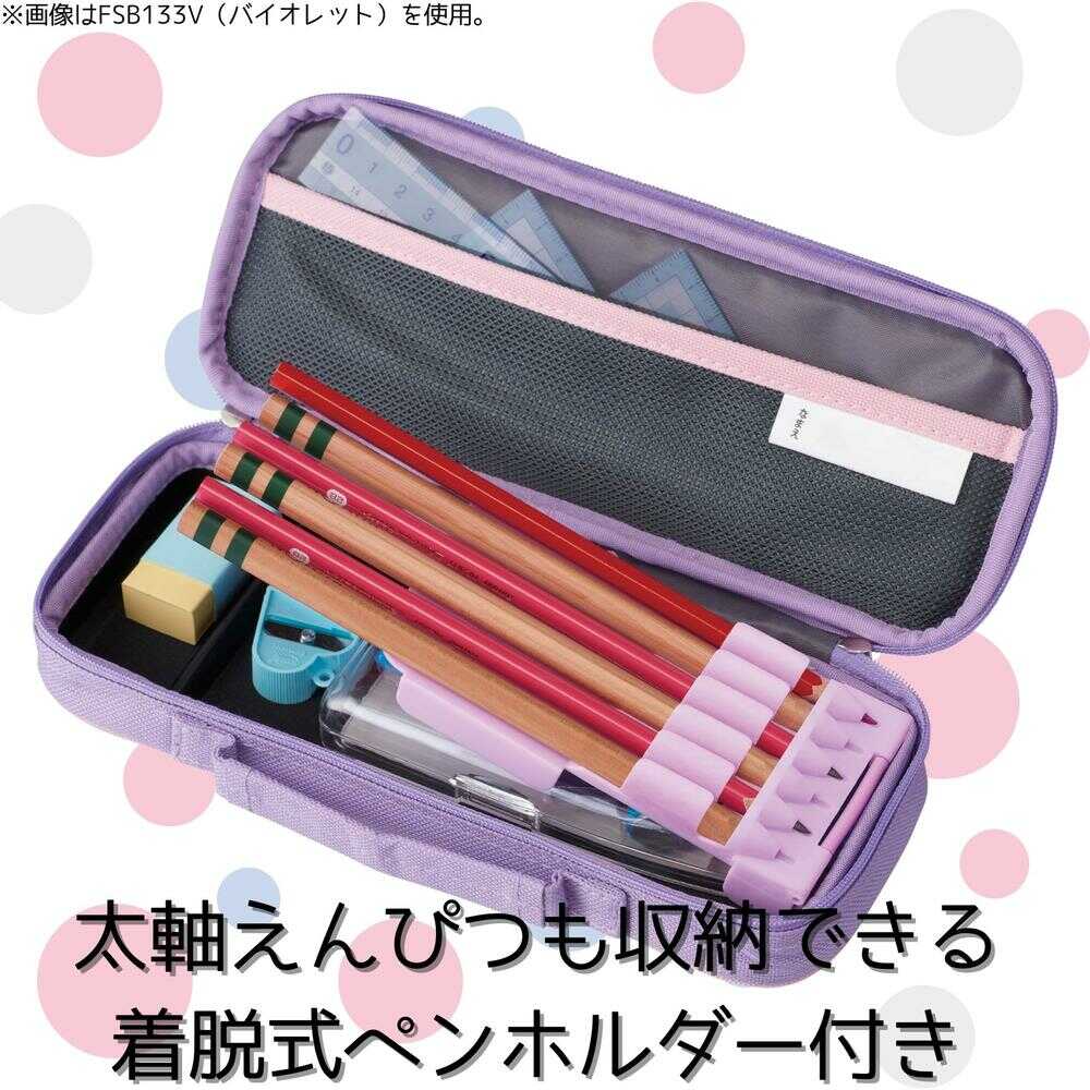 レイメイ藤井 トップライナーペンケース ブラック 1個入 - Image 2