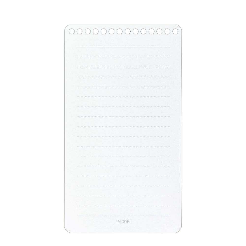 ミドリ ルーラーメモ<S> 赤 1冊 - Image 9