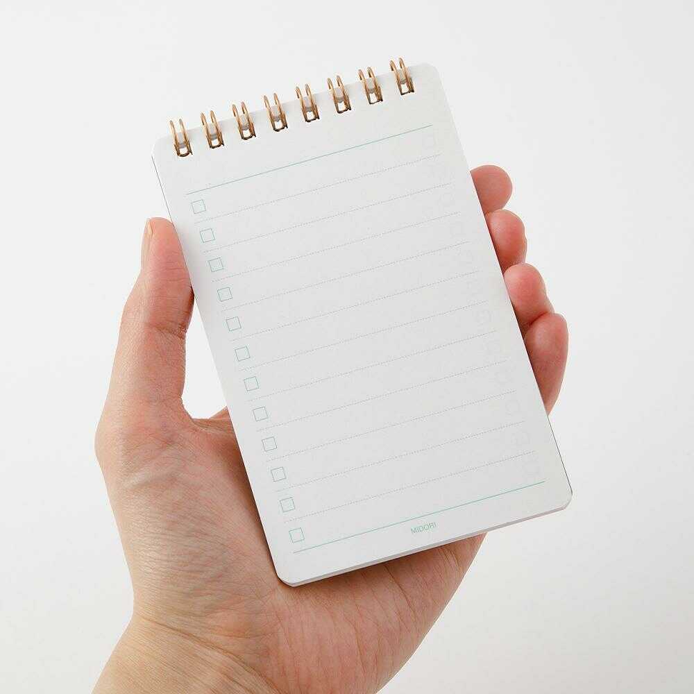 ミドリ ダイヤメモ<M> ToDo グレー 1冊 - Image 10