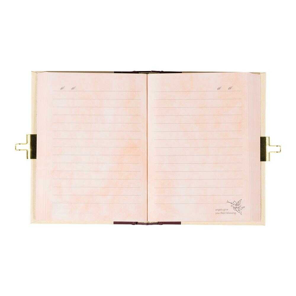 ミドリ 日記 鍵付 天使柄 1冊 - Image 12
