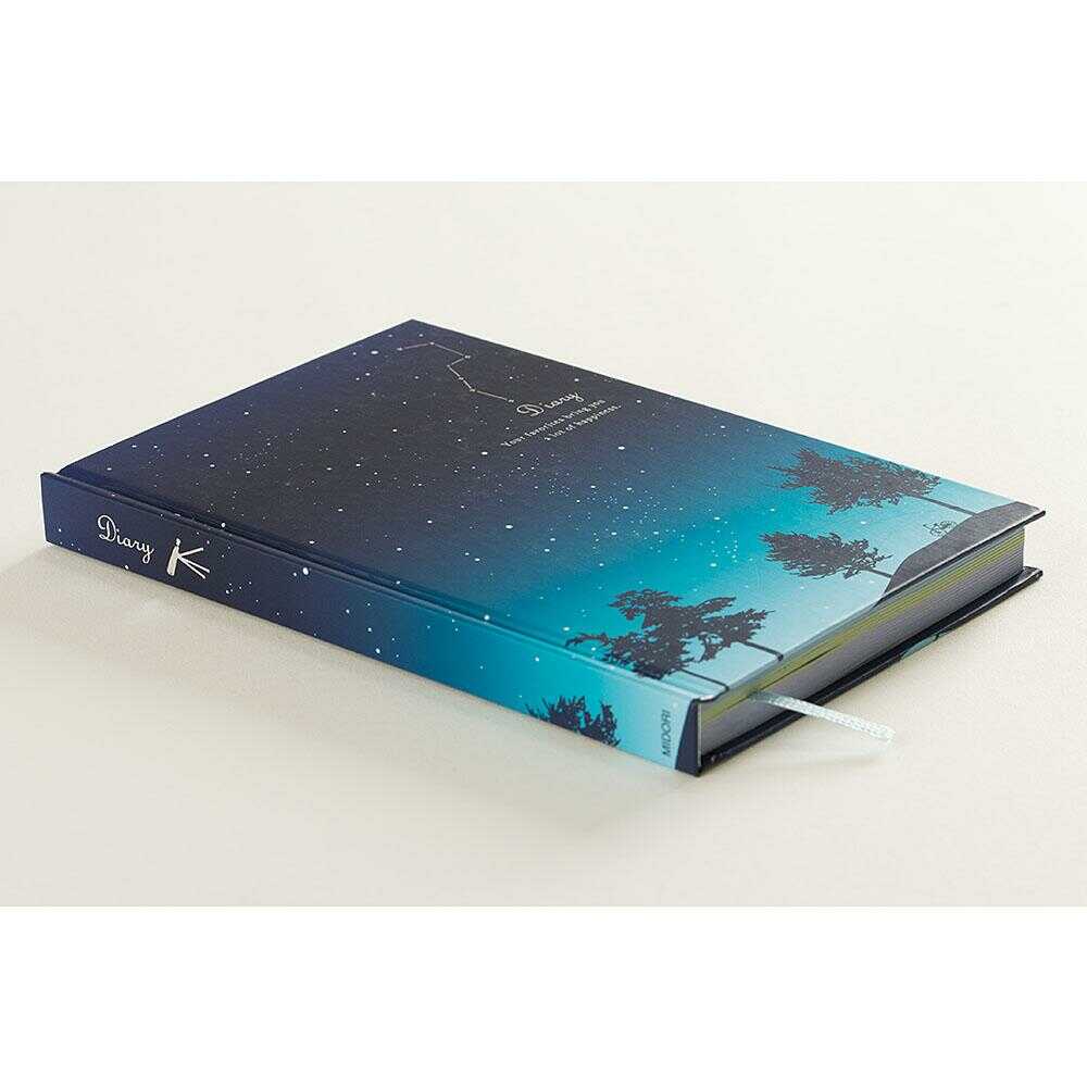 ミドリ 日記 星空柄 1冊 - Image 8