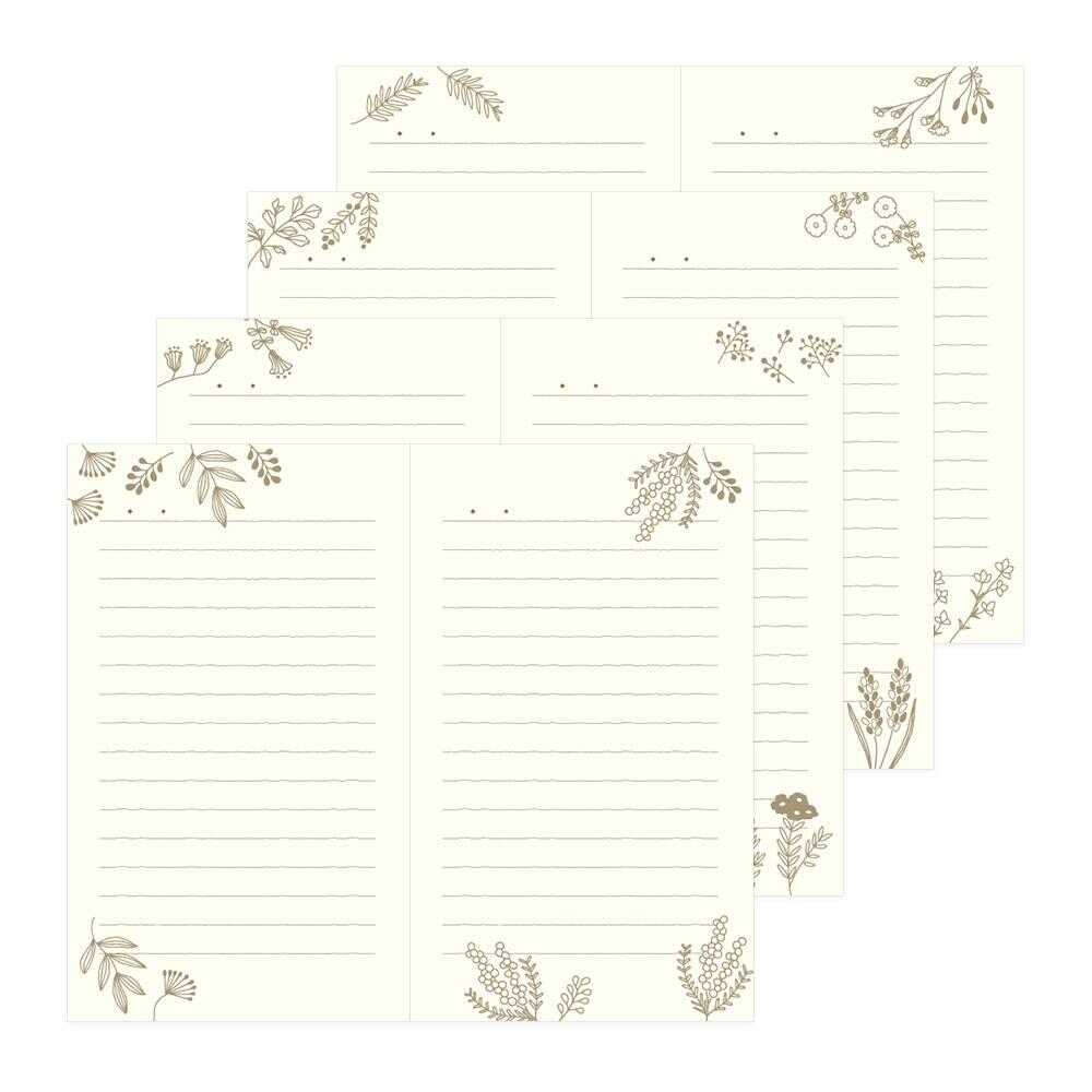 ミドリ 日記 1日1ページ 洋書 花柄 1冊 - Image 10