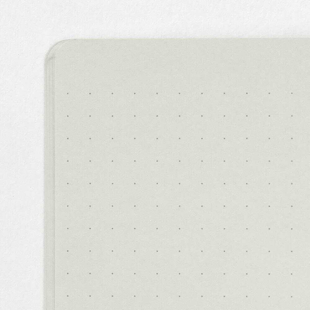 ミドリ ノート<A5> カラー ドット方眼 グレー 1冊 - Image 9