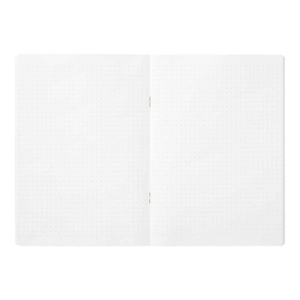 ミドリ ノート<A5> カラー ドット方眼 白 1冊 - Image 8