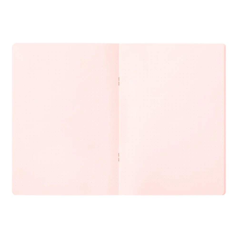 ミドリ ノート＜A5＞ カラー ドット方眼 ピンク 1冊 - Image 3