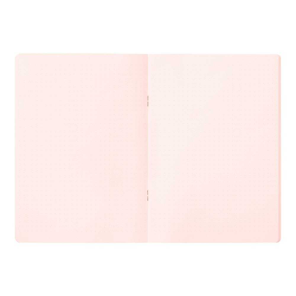 ミドリ ノート＜A5＞ カラー ドット方眼 ピンク 1冊 - Image 8