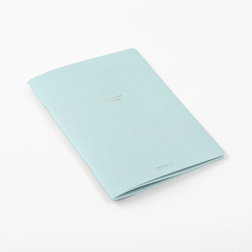 ミドリ ノート＜A5＞ カラー ドット方眼 青 1冊 - Image 2