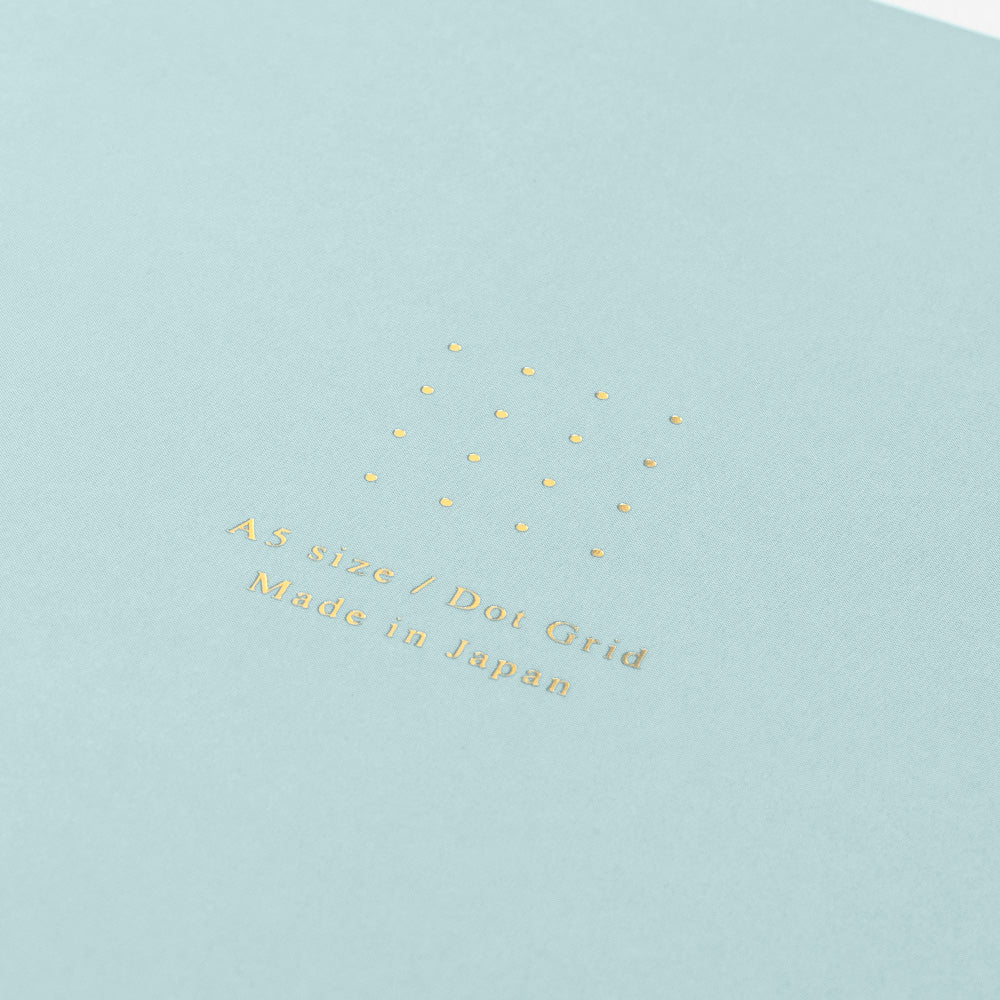 ミドリ ノート＜A5＞ カラー ドット方眼 青 1冊 - Image 5