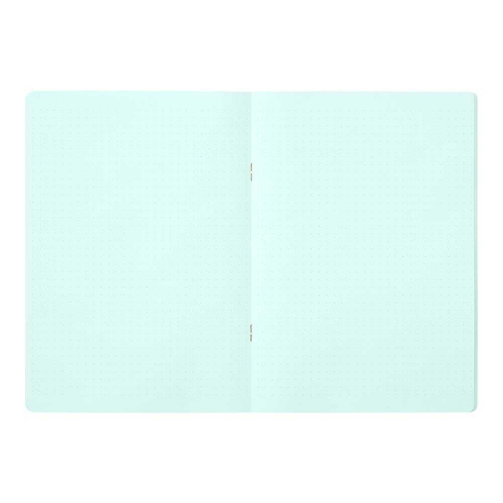 ミドリ ノート＜A5＞ カラー ドット方眼 青 1冊 - Image 8