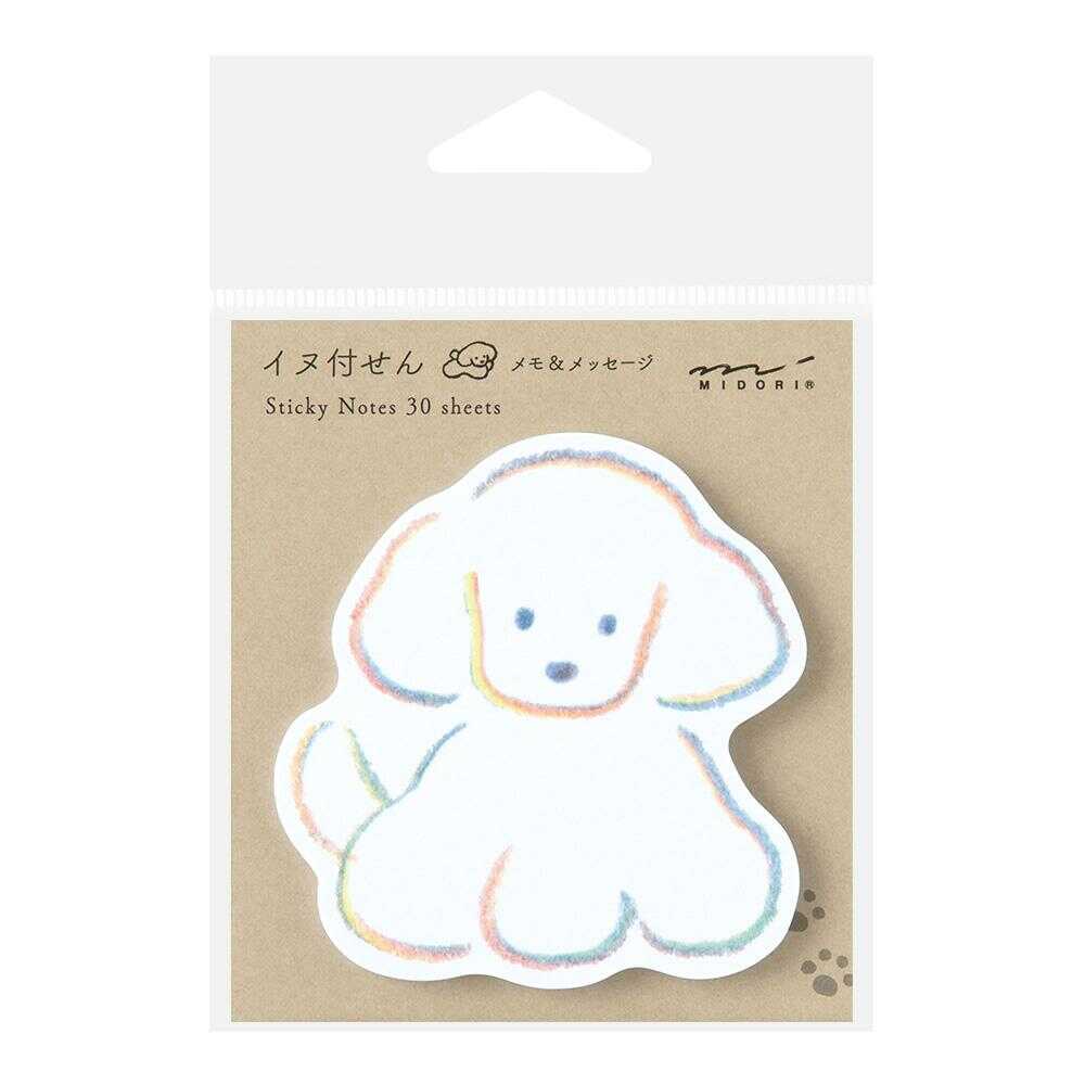 ミドリ 付せん紙 ダイカットイヌ柄 30枚入 - Image 6