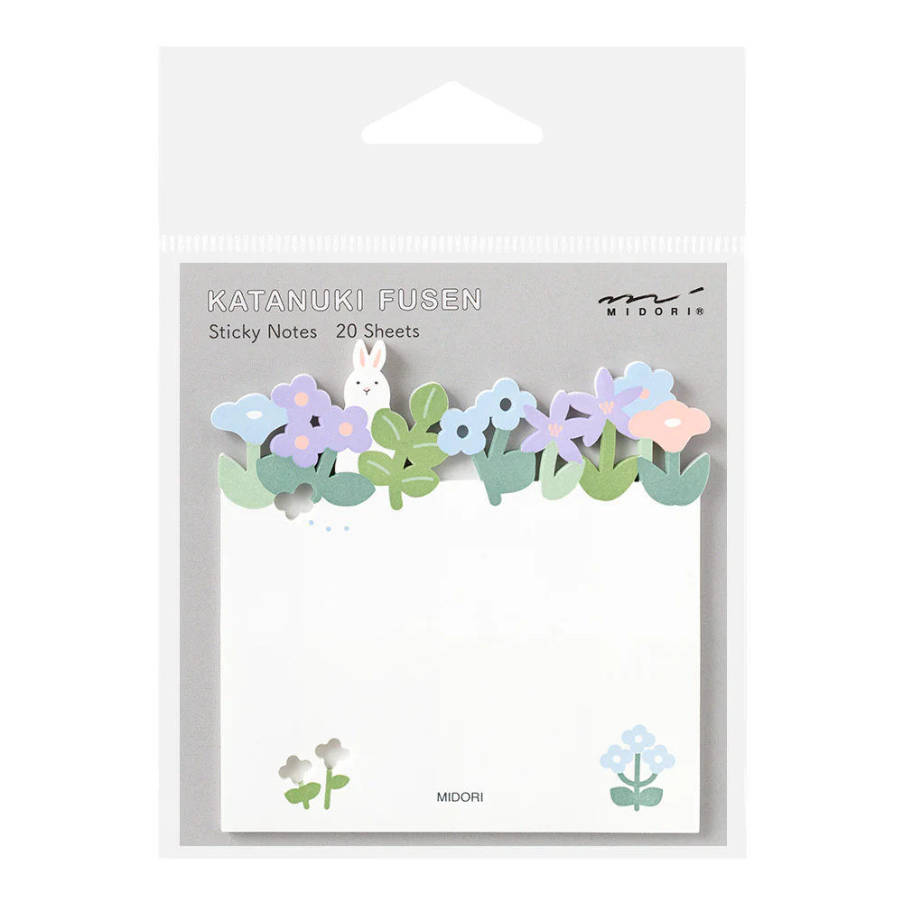 デザインフィル 付せん紙 型抜き 花畑柄 1パック - Image 7