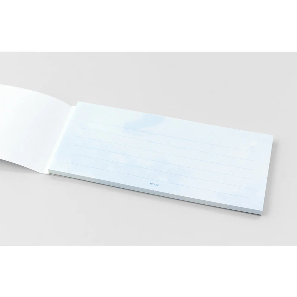 ミドリ 一筆箋 空色ノキモチ 1冊50枚 - Image 3