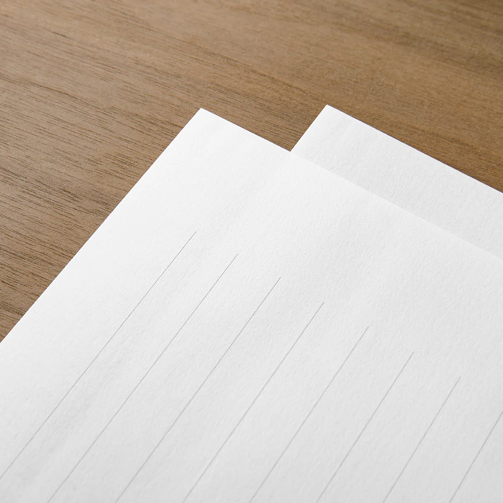 ミドリ きれいな手紙が書ける便箋 お礼状用 1冊30枚入 - Image 4