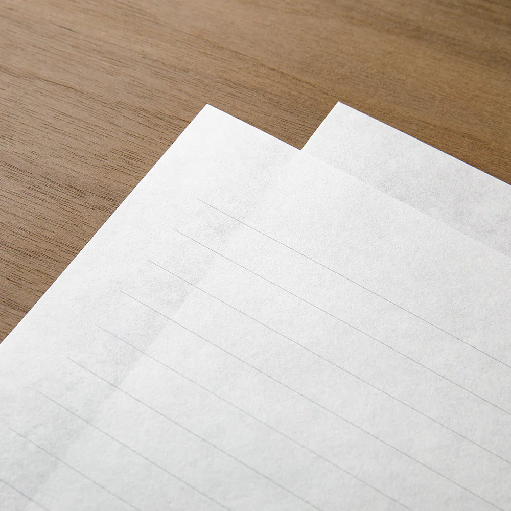 ミドリ きれいな手紙が書ける便箋＜A5＞ 横罫 1冊30枚入 - Image 4