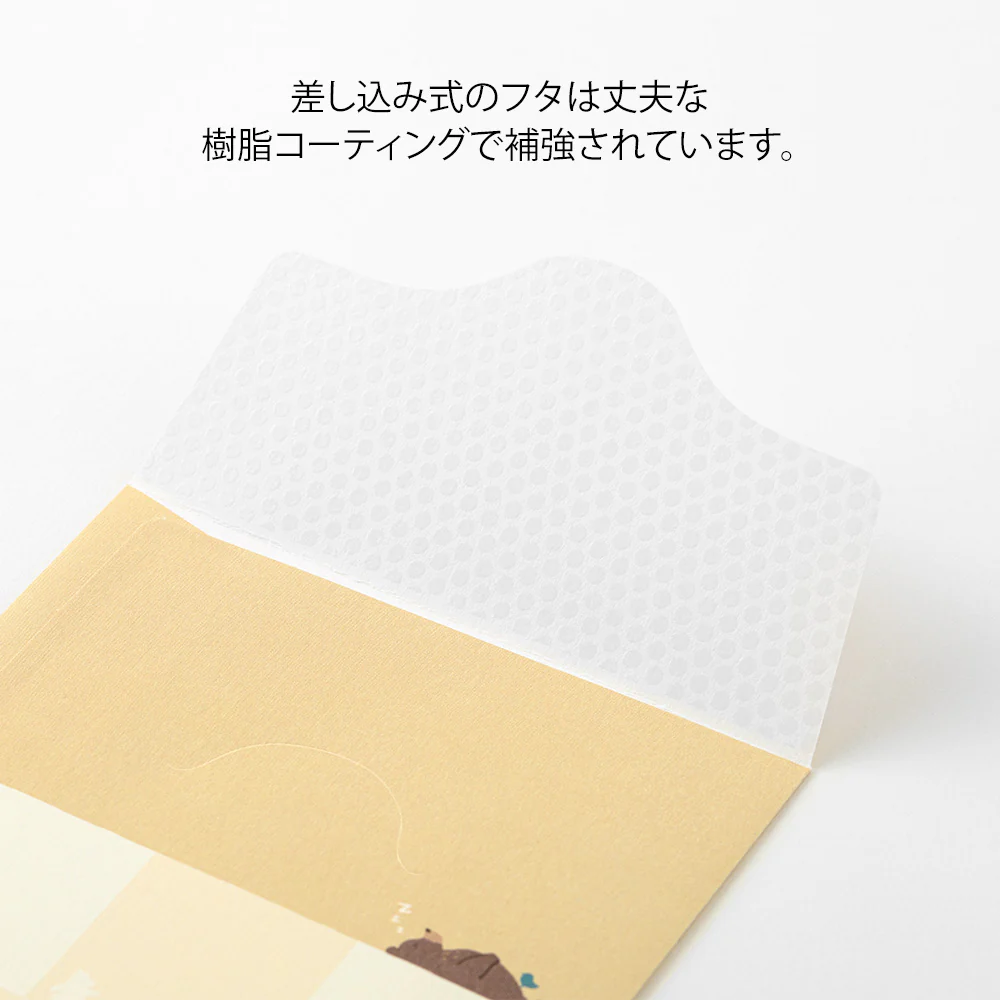 ミドリ 貯金封筒 リスト クマ柄 2枚入 - Image 10