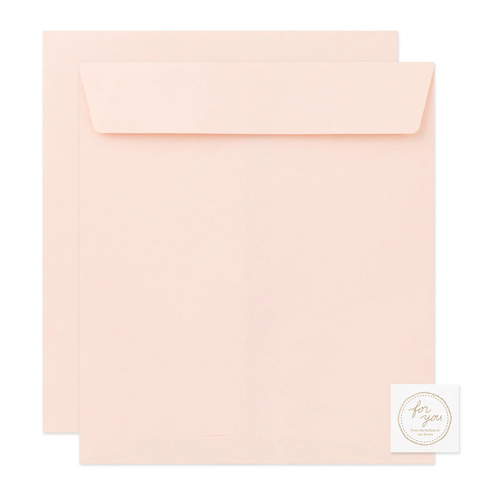 ミドリ カラー色紙用封筒 ピンク 1個 - Image 2