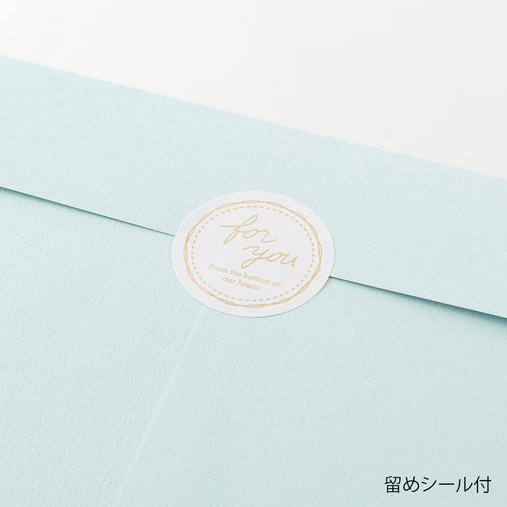 ミドリ カラー色紙用封筒 水色 1個 - Image 5