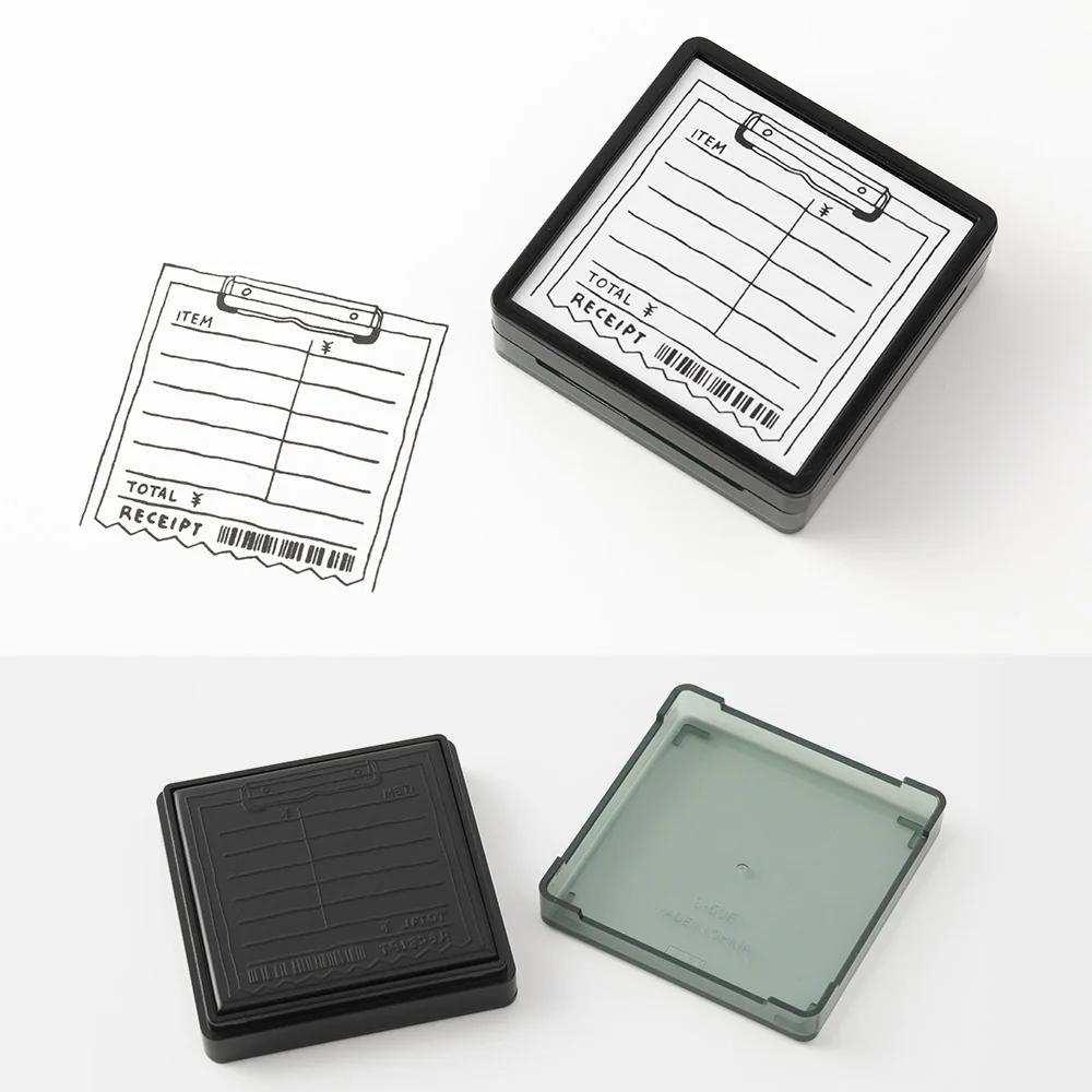 ミドリ スタンプ 浸透印 マネー柄 1個 - Image 3