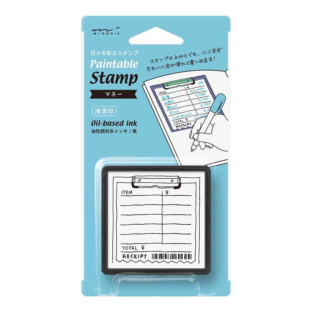 ミドリ スタンプ 浸透印 マネー柄 1個 - Image 6