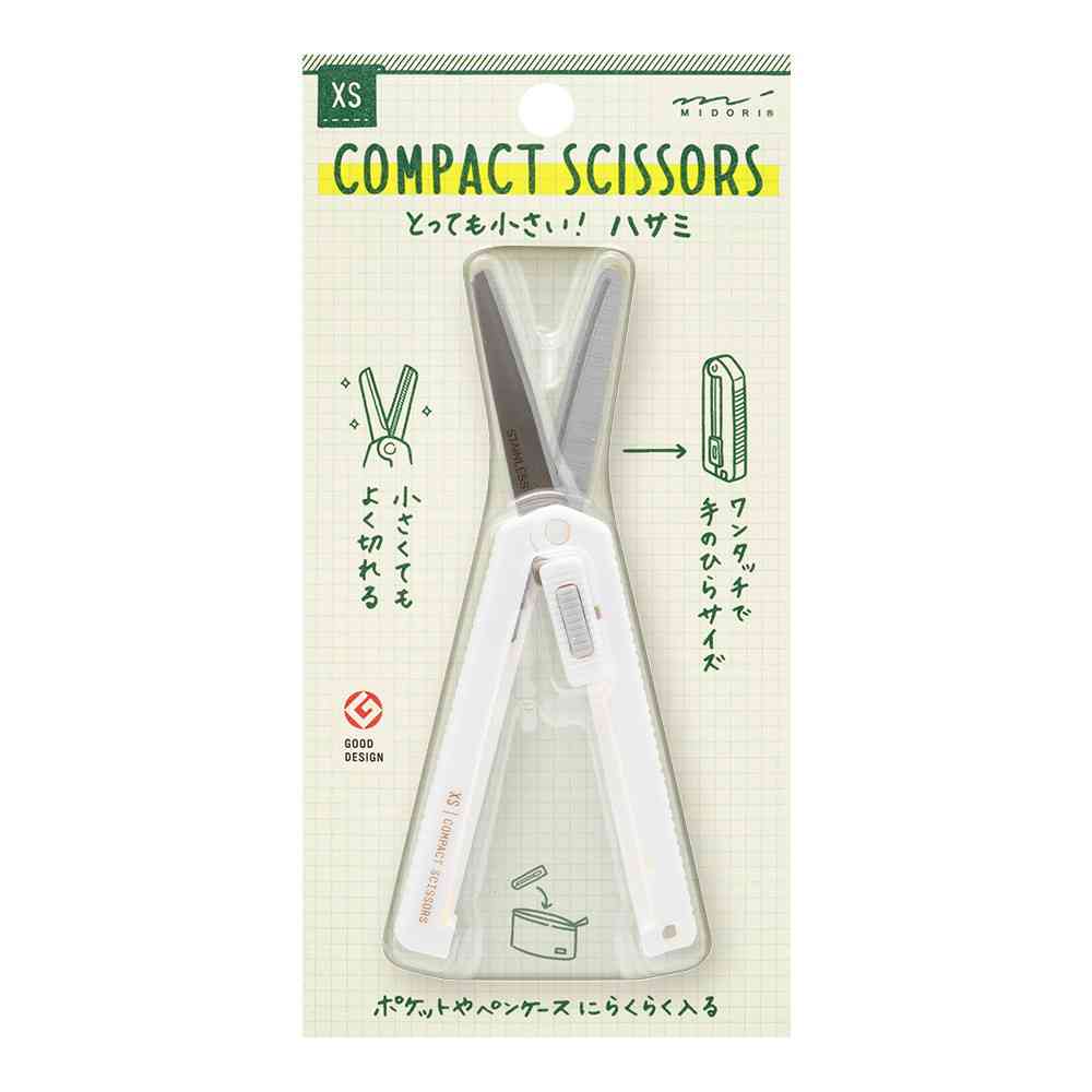 ミドリ XS コンパクトハサミ 白A 1個 - Image 6