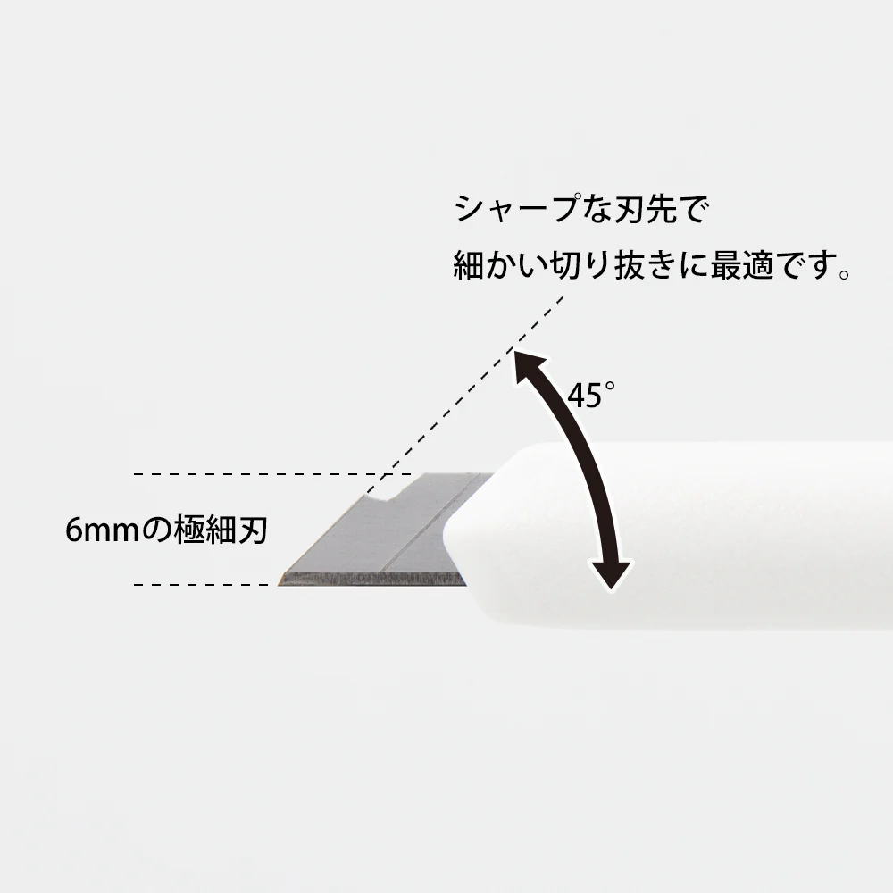 ミドリ ペンカッター 白 1個 - Image 5