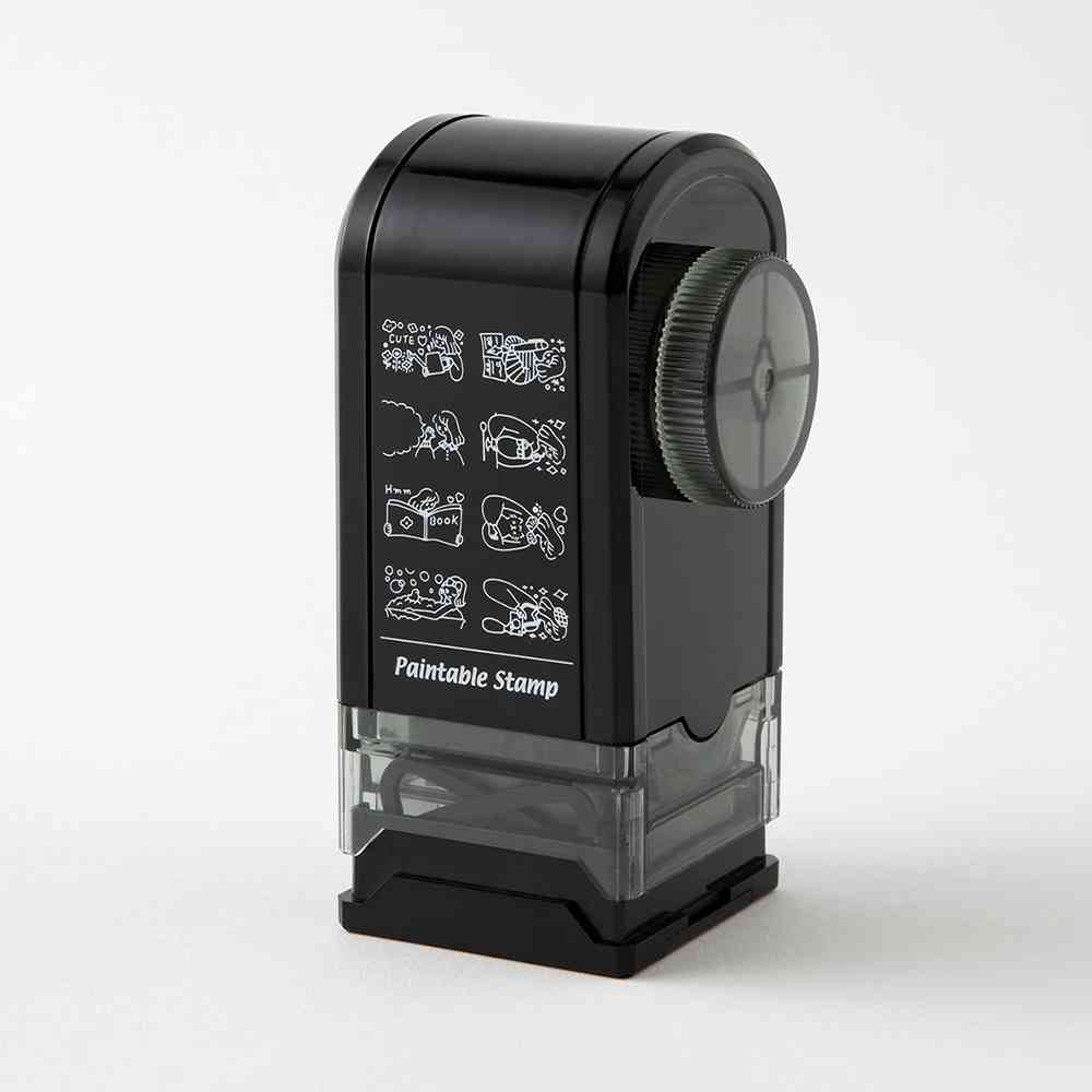 ミドリ スタンプ 回転印 ダイヤル 暮らし柄 1個 - Image 8