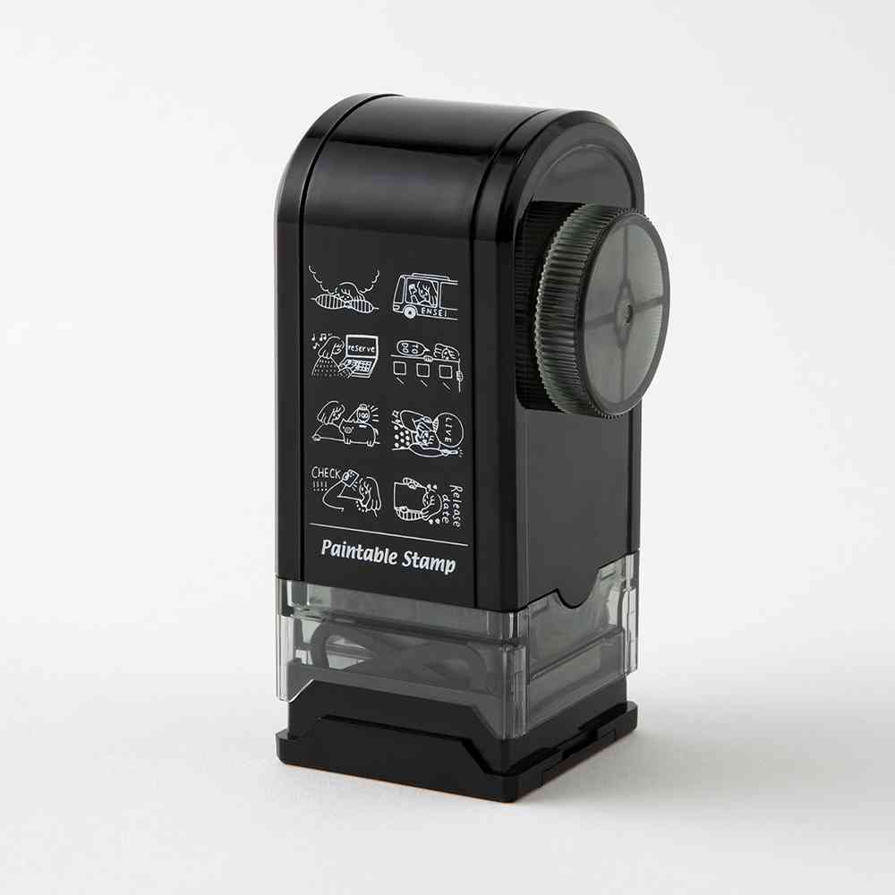 ミドリ スタンプ 回転印 ダイヤル 推し活柄 1個 - Image 8