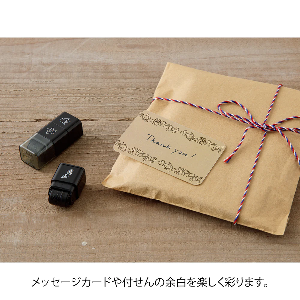 デザインフィル スタンプ ローラー 植物柄 1個 - Image 6